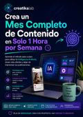 Crea un Mes Completo de Contenido en Solo 1 Hora por Semana